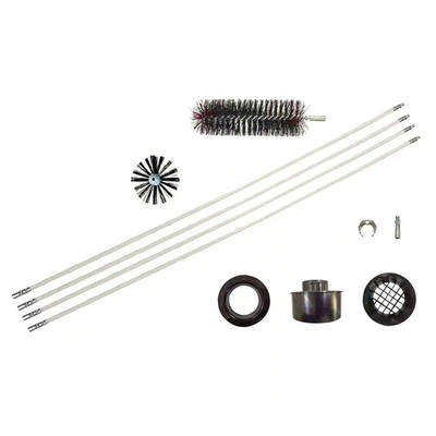 Drill Powered Dryer Vent Cleaning Kit 11-Piece