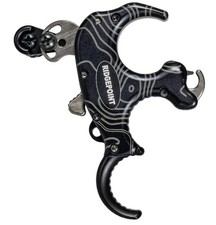 TruBall RidgePoint Flex Release 3 Finger Black Medium