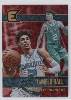 2021-22 Panini Chronicles Essentials Asia Red /88 LaMelo Ball #309 3h1