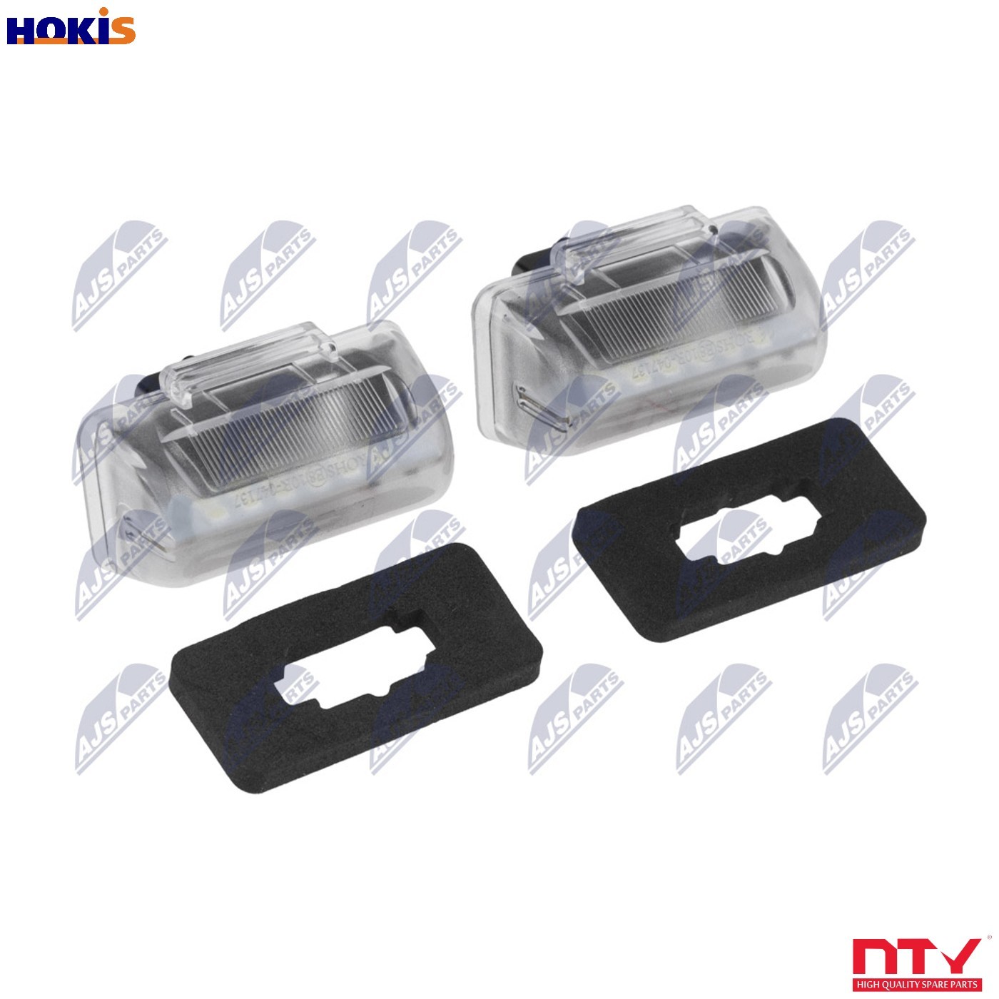 Nty Licence Plate Lights For Ford Transit Tourneo Connect I 00-18 - Image 7