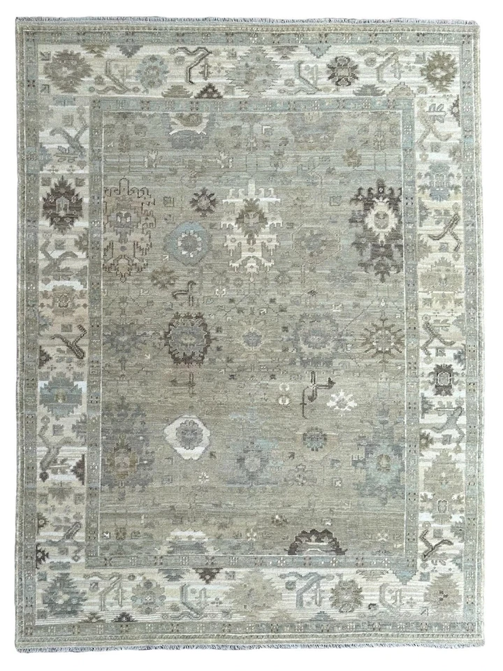 Tapetes para sala de estar Oushak 3x5 3x6 4x6 5x7 6x9 7x10 8x10 8x11 9x12 10x14 12x15 - Imagem 3 de 4