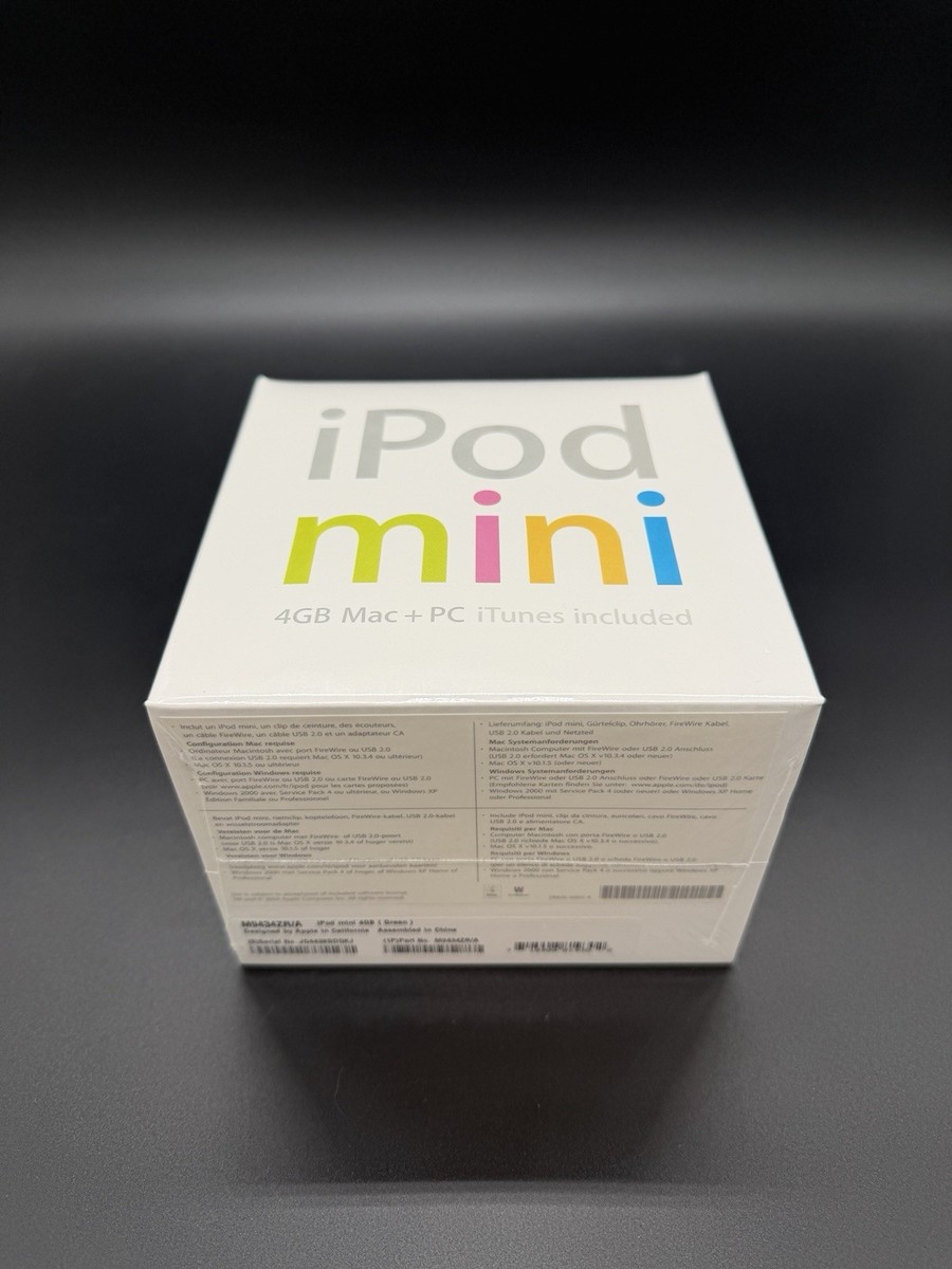 Apple iPod mini 1st Generation Green (4 GB) for sale online | eBay