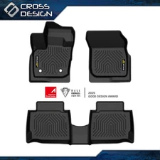 3D Floor Mats Fit For 2017-2020 Ford Fusion Lincoln MKZ TPE All Weather Liners