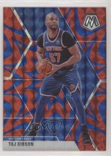 2019-20 Panini Mosaic Reactive Blue Prizm Taj Gibson #121 03kc