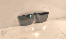 Clip-On Flip-Up Sunglasses, Mirror Polarized UV400 Protection