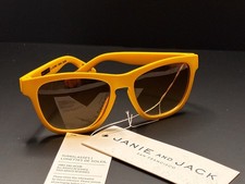 Janie  Jack Accessories- Mustard Yellow Flat Finish Kids Sunglasses- 1-2 years