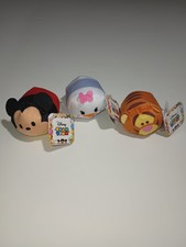 3 Disney Tsum Tsum Daisy Duck Mickey Mouse Tiger Mini Plush Stuffed Animals    