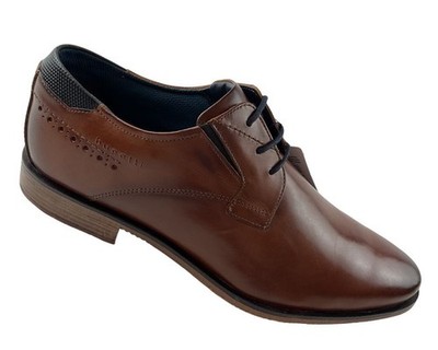 Bugatti Herren Halbschuhe 311-25101-1100 Cognac Gr.43
