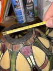 Tiffany Style Slag Glass Lamp Shade Stained Glass Hanging Pendant Style 7.5” — photo 4