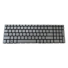 Backlit Silver Keyboard For HP Pavilion 15-EH 15Z-EH 15-EG 15T-EG Laptops