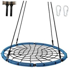 SYNCFUN 40 Inch Spider Web Saucer Swing, 750lbs Heavy Duty Tree Swings for