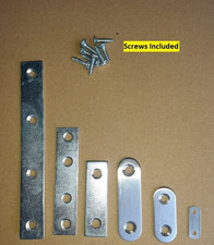 REPAIR Mending Plates Brackets, Used For Fixing & Joining SCREWS INCLUDED