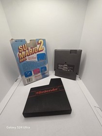 Super Mario Bros 2 Nintendo NES PAL Boxed Original Game Cartridge + Sleeve
