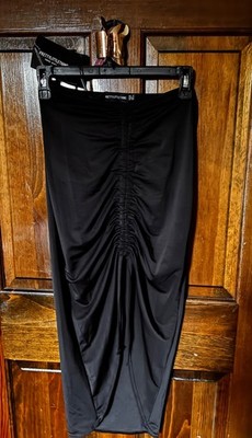PLT Black Summer midaxi skirt size 4 with tags never worn