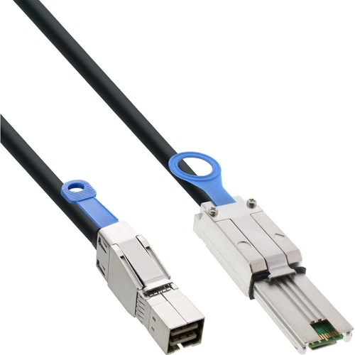 InLine Cavo Mini SAS esterno, SFF-8644 a SFF-8088, 6Gb/s, 1m
