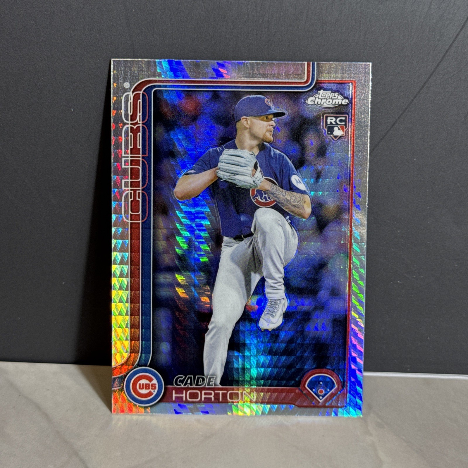 2025 Topps Chrome Update - Cade Horton - Prism Refractor #USC63  Chicago Cubs