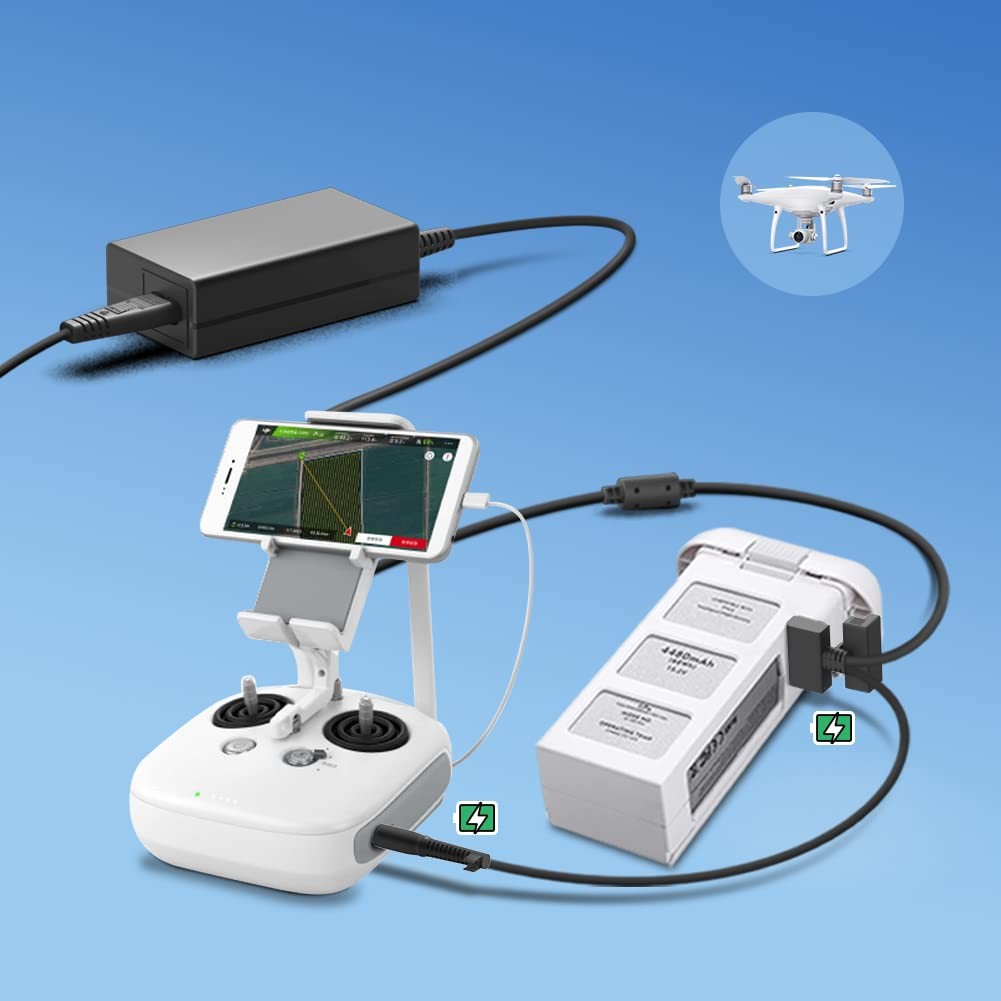 DJI Phantom 3 Series Drone AC Adapter Charger - UL Listed Replacement