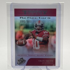 Press Pass/500 Troy Smith Trophy Club #69 2007 reflectores radiocontrol Buckeyes Ravens