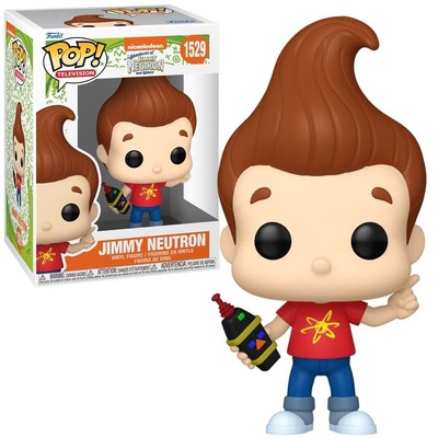 Funko POP! Jimmy Neutron Nickelodeon Rewind #1529 TV Vinyl Figur Neu