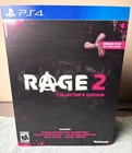Rage 2 Collector's Edition - PlayStation 4 Brand new with wingstick and poster