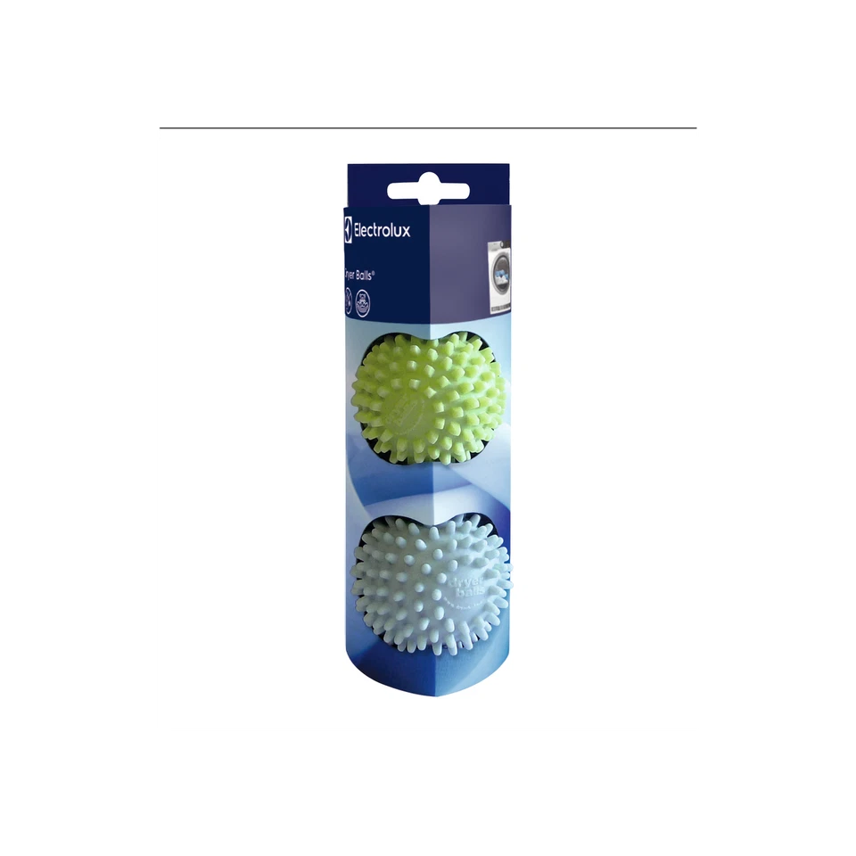 Electrolux Palline Dryer Balls EDBALL | 2 Pezzi Ammorbidiscono il Bucato