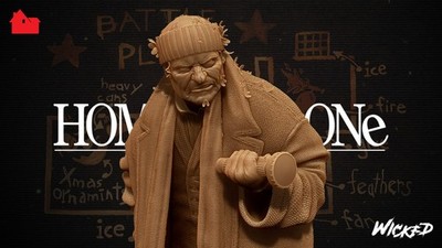 Harry, Home Alone, 1/4-1/24, Sculpture, Figur, Unbemalt, 3D-Druck, Wicked