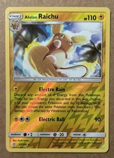 Alolan Raichu 57/236 Sm-Unified Minds Reverse Holo NM Pokemon Card on eBay