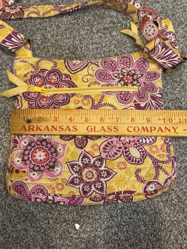 Vera Bradley Retired Pattern Bali Gold Crossbody purse - Picture 6 of 13