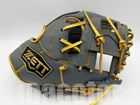 ZETT Special Pro Order 11.5" Infield Baseball Glove Grey Gold RHT Kenta Limited