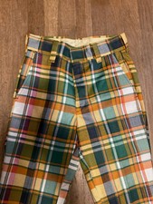 VTG 70s GORGEOUS PREPPY Plaid Flattering Cuffed/Tailored Pants JUST DRY CLEANED