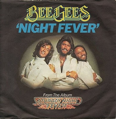 Bee Gees - Night Fever - Used Vinyl Record 7 - G6244z