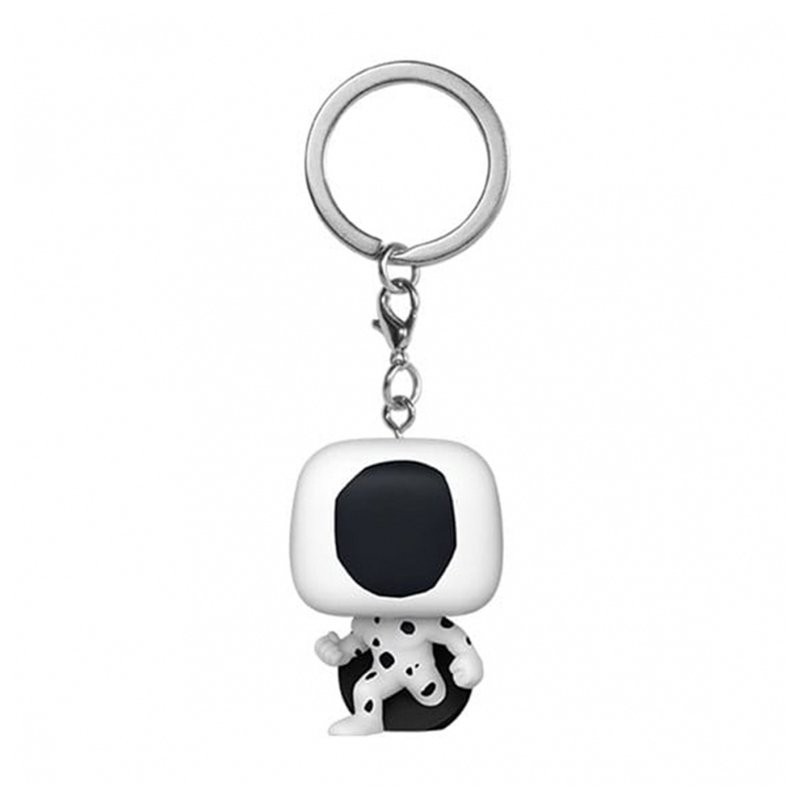 Funko Ragazzo Multicolore/Bianco/Nero Bambini, Portachiavi, Key Pop! Across The Spider-Verse : The Spot, - Immagine 3