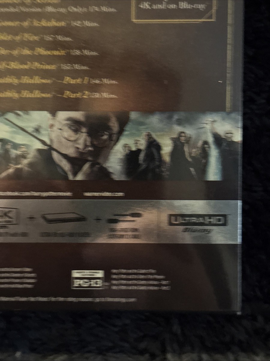か*ん様 Harry Potter 8 Film Collection 4K U Amazon.com: Harry Potter: 8-Film Collection [4K Ultra HD + Blu-ray