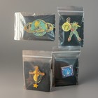 Girls FastPitch Softball Team Tournament  Backpack Lapel Pin Lot of 4 — photo 1