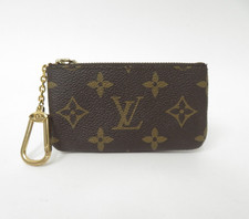 Authentic LOUIS VUITTON Monogram Coin Purse Key Pochette Cles F 51783