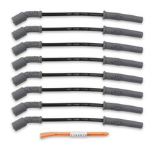 32823 Msd Super Conductor Spark Plug Wire Set - 99-13 Gm Truck Suv - Black