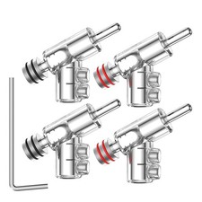 Viborg Hi-End Rhodium Plated Lock Speaker Cable Banana Plug UST,