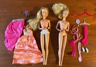 VINTAGE Superstar BARBIE LOT TWIRLY CURLS & 1983 Giftset Barbie #4431 Accesories