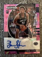 2020 Prizm Draft Picks LAMAR STEVENS Pink Ice Prizm Auto Autograph
