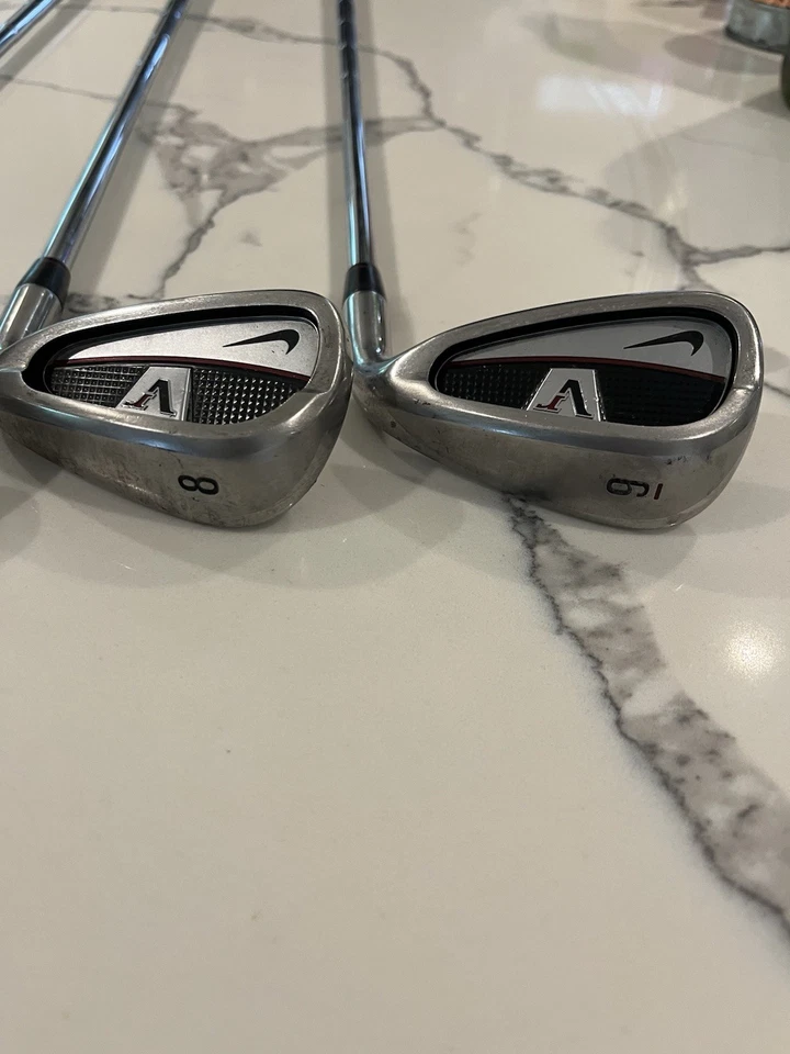 Nike Victory Red VR Iron A 6 7 9 RH Dynamic Gold High Launch R300 diestro Foto 3 de 4