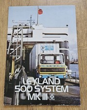 LEYLAND 500 SYSTEM MK3 Commercial Sales Brochure