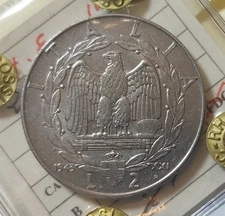 2 LIRE 1943 qFDC  PERIZIATA
