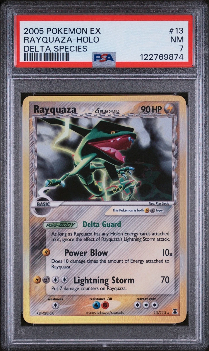 Rayquaza Pokémon TCG Professional Sports Authenticator (PSA