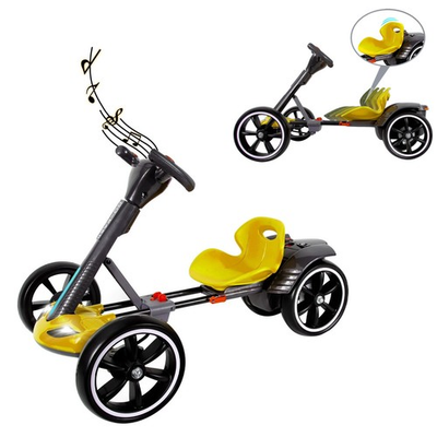 #ad Portable Electric Go Kart 6V for Kids 3 6 Easy Setup 390 Motor EVA Tires $89.99