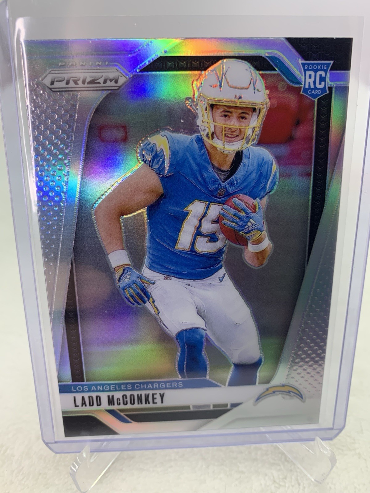 2024 Panini Prizm LADD McCONKEY Silver Prizm Rookie #365 Chargers RC