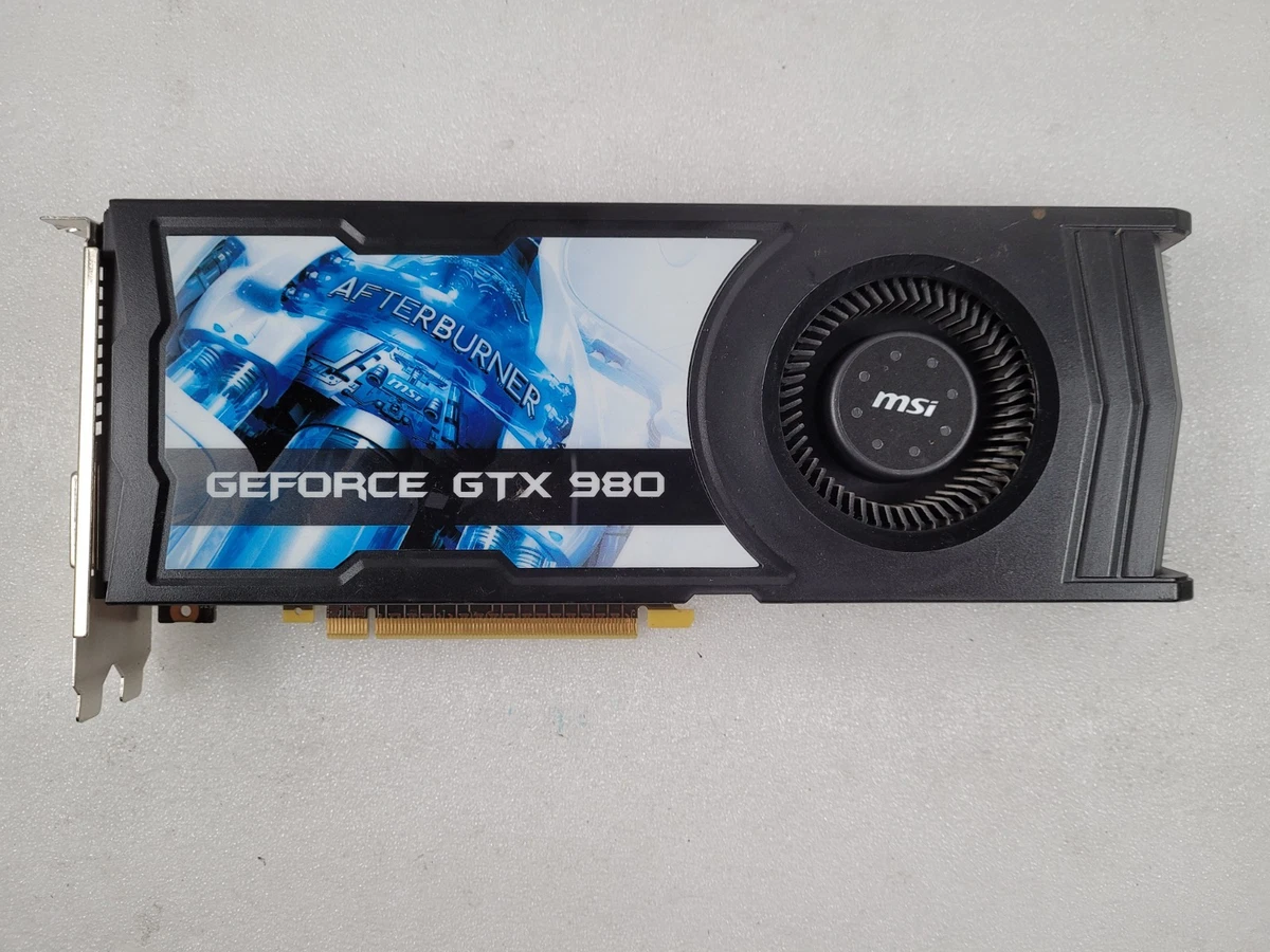 MSI NVIDIA GeForce GTX 980 Computer Graphics Cards for sale | eBay