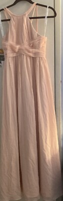 azazie Melinda bridesmaid dress Pearl Pink Size J12