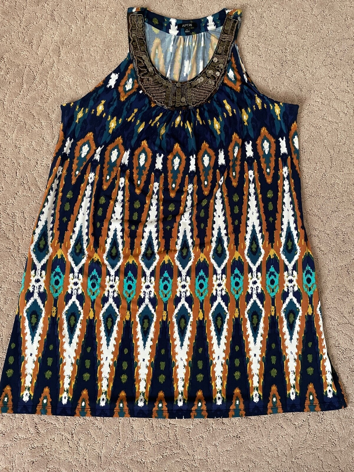 APT 9  sleeveless multicolor soft & supple sexy s… - image 7