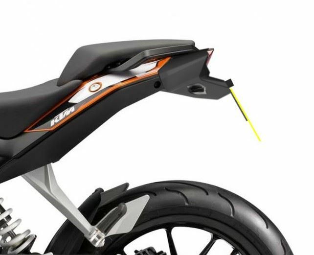 R&G Tail Tidy KTM 390 Duke 2014 to 2016