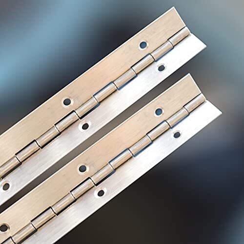 16Inch Continuous & Piano Hinges 4Pcs Stainless Steel Piano Hinge with